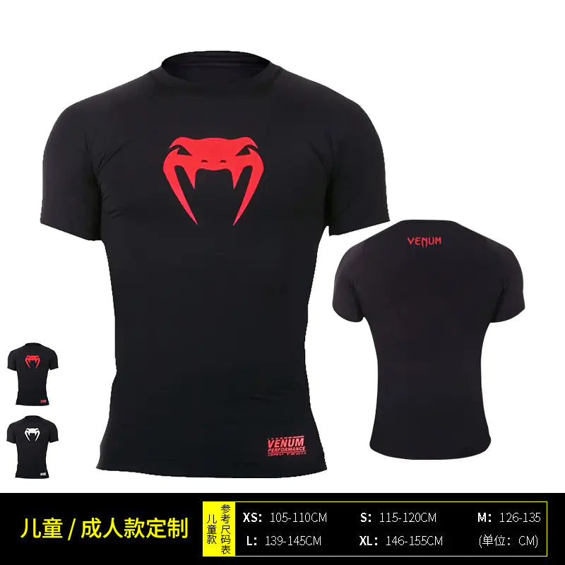 UFC Men's Short Sleeve MMA Training Gear