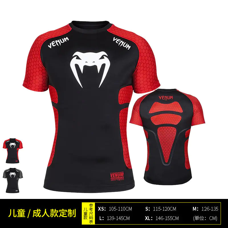 UFC Men's Short Sleeve MMA Training Gear