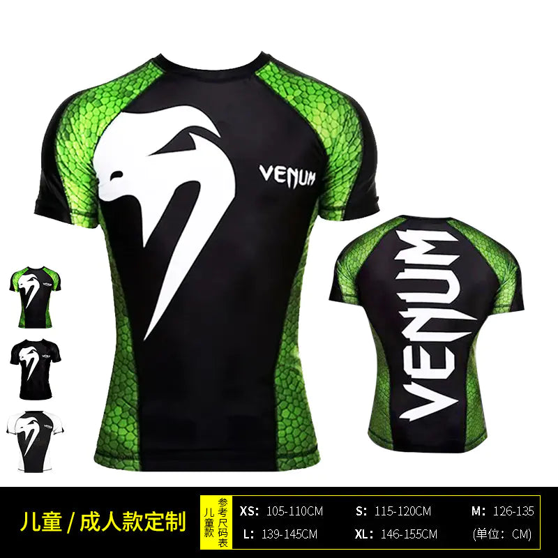 UFC Men's Short Sleeve MMA Training Gear