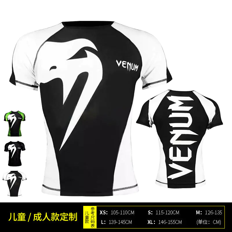UFC Men's Short Sleeve MMA Training Gear