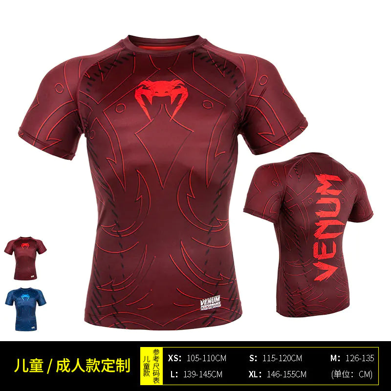 UFC Men's Short Sleeve MMA Training Gear